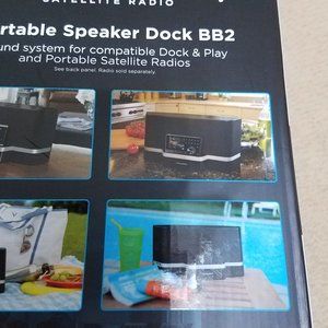 SIRIUS XM PORTABLE SPEAKER DOCK BB2